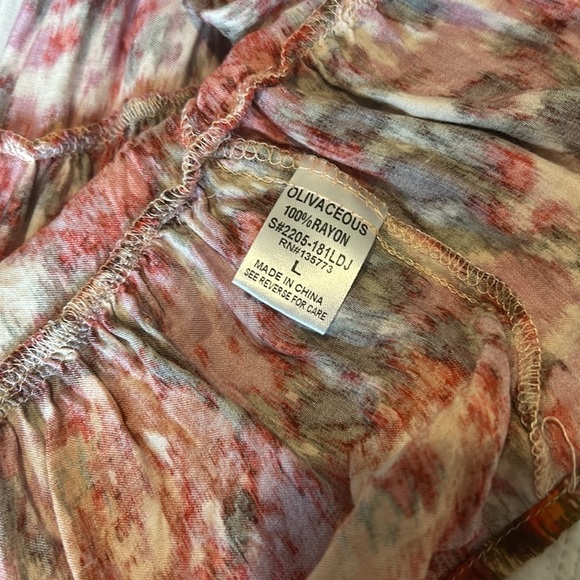 Olivaceous Tiered Babydoll Sun Dress - Picture 9 of 11